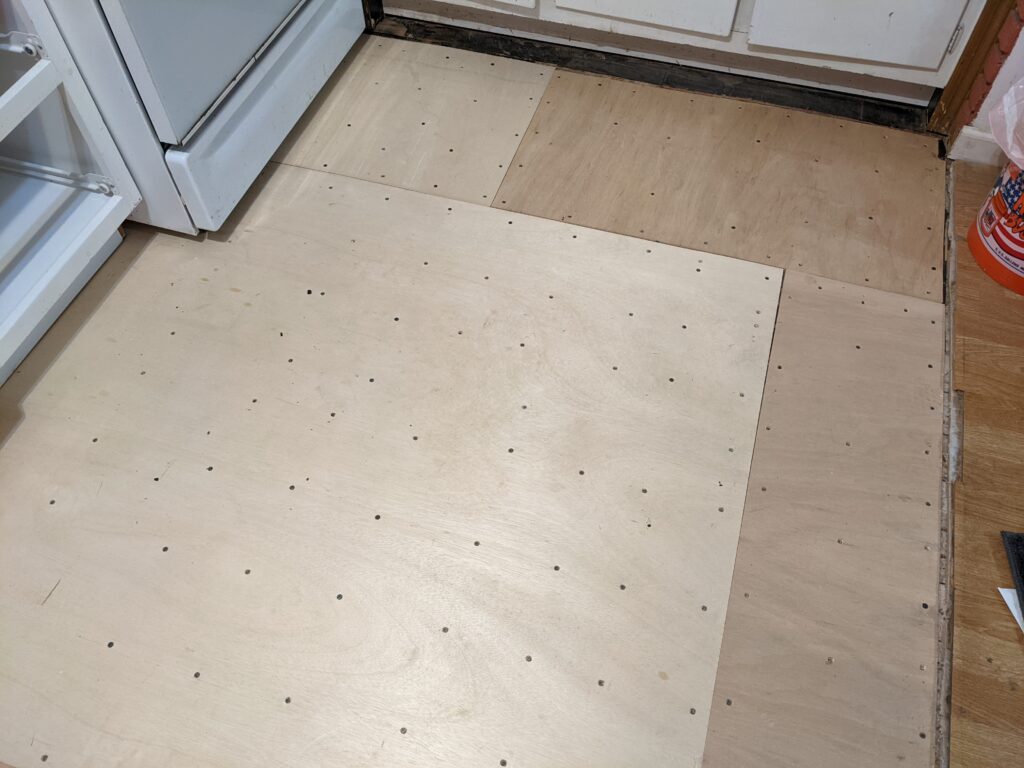 Kitchen-underlayment